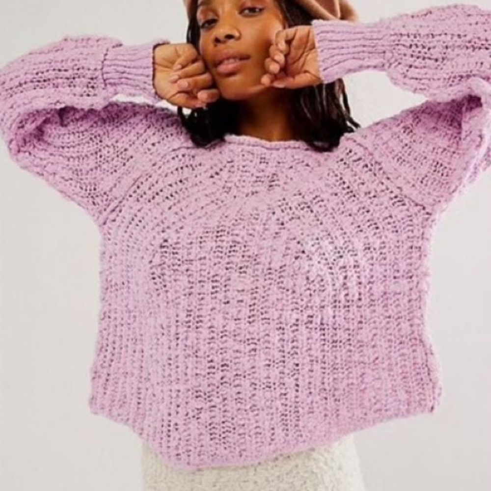 Free People In a Swirl sweater